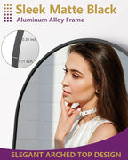 DMWOODFL 58"x18" Arched Full Length Mirror - Image 8