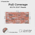 3D Faux Stone Wall Panels, 1.18" wall Panels - Image 2