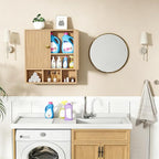 Bathroom Wall Cabinet, Wooden Medicine Cabinet - Image 5