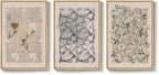 Framed William Morris Canvas Wall Art - Image 9