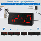 Peakeep Digital Clock, Alarm Clock - Image 5