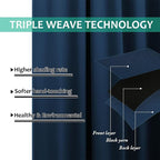 NICETOWN Total Shade Curtains and Draperies, Heavy-Duty Full Light Shading - Image 6