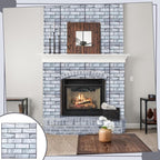 12PCS 3D Wall Panels Peel and Stick Foam Faux Brick Wall Panels, Self-Adhesive - Image 5