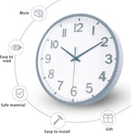 Wall Clocks Battery Operated 12 inch Modern Wall Clock, Silent Non Ticking Wall - Image 4