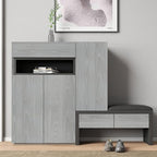practicalWs Grey Wood Wallpaper 17.7''×590.5'' - Image 3