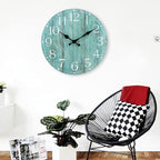 14 Inch Teal Wall Clock - Image 9