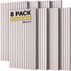 TONOR 8-Pack Bilayer Acoustic Panels Large Self-adhesive, 47.2'' * 23.6'' * by TONOR