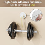bussdis White Adhesive Wall Hook - Image 2