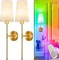 Depuley Battery Operated Wall Sconce: 27" Set of 2 Wireless Wall Lights by Depuley