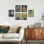 Hamduker Aesthetic Cat Poster Monet Prints Vintage Posters Canvas Wall Art - Image 6