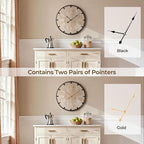 Vantic Farmhouse 24 Inch Extra Large Decorative Wall Clock - Image 5