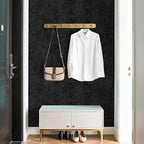 30"x317" Self Adhesive Felt Fabric Wallpaper - Image 3
