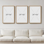 Framed Boho Botanical Wall Art for Living Room, 3 Piece Rustic Floral Canvas - Image 8