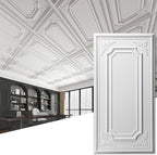Art3dwallpanels 12 Pack Drop Ceiling Tiles, 2x4 Ft PVC Decorative 3D Wall Panel by Art3dwallpanels