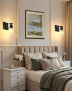 Battery Operated Wall Sconce Set of 2, Easy Install Dimmable Wireless Wall - Image 9
