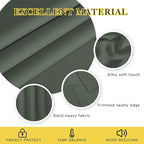 NICETOWN Blackout Doorway Curtain Drape 72 inch Length - Image 4