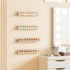 upsimples 6 Pack Clear Acrylic Shelves, 1.7" x12" Clear Wall Shelves - Image 4