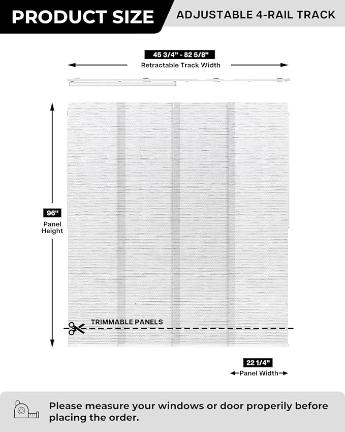Lazblinds Adjustable Vertical Blinds - Image 2