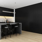 8-Pack WPC Wall Panels 118’’ x 6.3’’ 3D Slat Wall Panel Acoustic Wall Paneling - Image 4