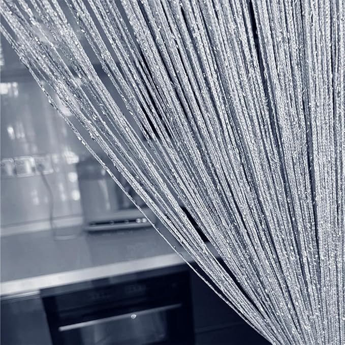 ave split Decorative Door String Curtain Wall Panel Fringe Window Room Divider - Image 3