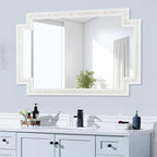 Tanmicoshomy 24 x 36 Inch White Bathroom Mirrors - Image 7
