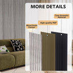 4 Pack Wood Panels for Wall, 47.2"×23.6" Wood Slat Acoustic Panels for Wall - Image 4