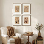 Framed Vintage Botanical Wall Art - Image 5
