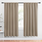 NICETOWN Window Curtains Blackout Drapes, 1 Pair, 52 by 72-Inch, Thermal by NICETOWN