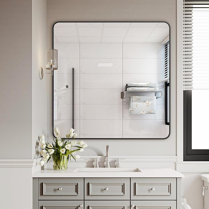 Delma Bathroom Vanity Mirror, High-Definition Bathroom Mirror, Versatile - Image 2