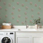 17.3" x 118.1" Vintage Floral Wallpaper Peel and Stick Boho Wallpaper Removable - Image 6