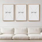 Large Framed Matisse Wall Art for Living room, 3 Piece Colorful Abstract Canvas - Image 5