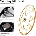Cuspin Extra Large Wall Clock for Living Room Decor, 36 Inch Wall Clock - Image 4