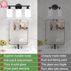 Zarbitta 3-Light Bathroom Light Fixtures, Bathroom Wall Lamp - Image 3