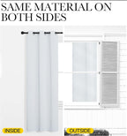 NICETOWN Ceiling Curtains, Room Divider Curtain Screen Partition, Vertical Blind - Image 5