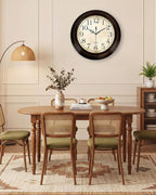 Vintage Wall Clock 13 Inch Quartz Silent Non-Ticking Analog Clock Battery - Image 9