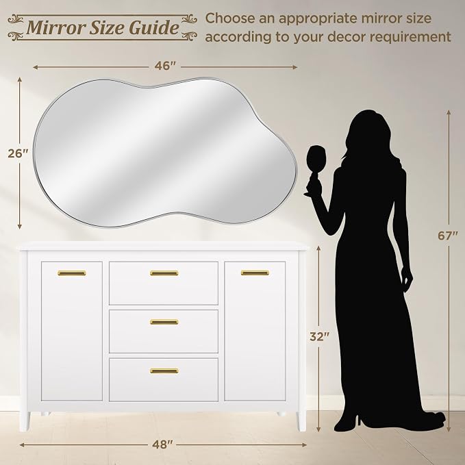 Dorlicecass Bathroom Mirror - Image 4