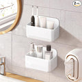 2pc Clear Wall Mount Organizer, Adhesive Cabinet Door Organizer, Self Adhesive by Home