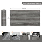 Wood Grain Peel and Stick Floor Tiles – 11.8” Width, Full Roll Length of 118" – - Image 5