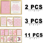 ANERZA 16 PCS Framed Pink Wall Art Decor, Matisse Wall Prints - Image 2