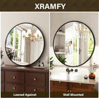 XRAMFY 36 Inch Round Mirror - Image 6