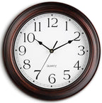 KECYET 14 Inch Wall Clocks Battery Operated Silent Non-Ticking Wall Clock by KECYETWALLCLOCK