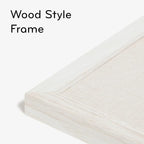 U Brands Rustic Linen Bulletin Board, Industrial Grade Pinning Surface - Image 3