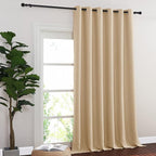NICETOWN Sliding Door Curtain Panel Room Darkening Window Treatment - Image 8