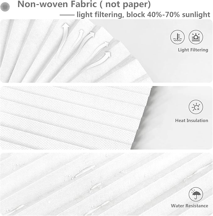 Window Blinds Cordless No Drill Cut to Size Clip On Stick On Self Adhesive - Image 5