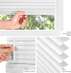 CHICOLOGY Mini Blinds for Indoor Windows – 31"W X 64"H, Kitchens & Apartments - Image 6