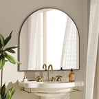 VooBang Wide Arched Wall Mirror, 31 x 32 inch Arch Bathroom Mirror, Wall - Image 8