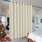 RYB HOME Privacy Room Divider Curtains Extra Wide Blackout Drapes Noise & Odor by RYBHOME