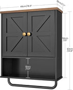 CHOEZON Bathroom Wall Cabinet, Medicine Cabinet - Image 3