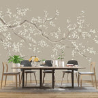 Chinese Style Plum Flower wallpeper Living Room Bedroom Office wall Mural - Image 3