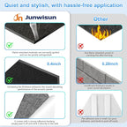 12 Pack Hexagon Acoustic Panels, Self-Adhesive Sound Deadening Panels, Sound - Image 5